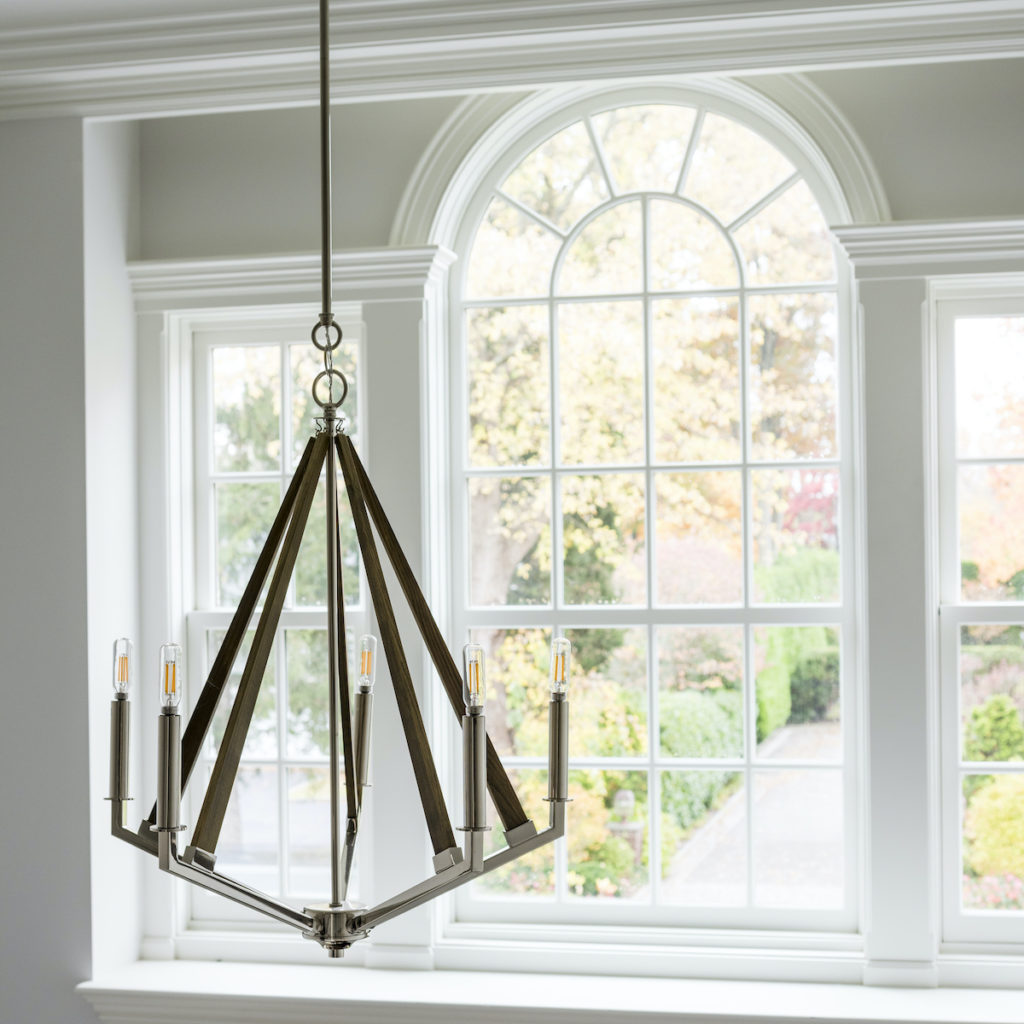 Foyer Chandelier Metal Art